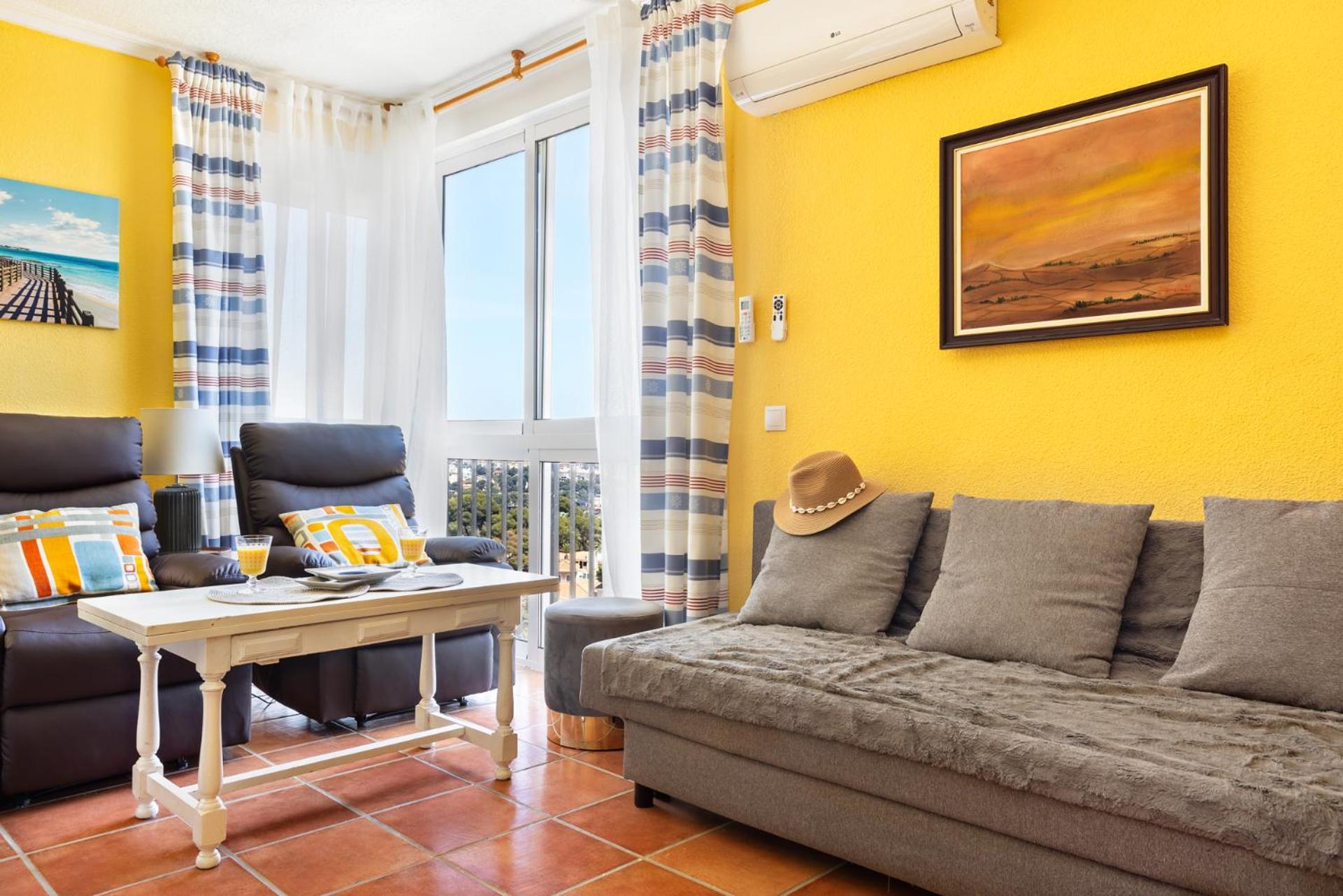 Cosy, Seaview Apartment, Close To Beach And Bars -Edificio Rhin Campoamor Exterior photo